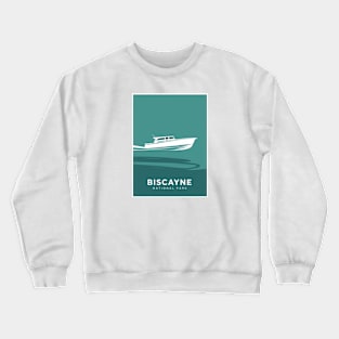 Biscayne National Park Poster Crewneck Sweatshirt